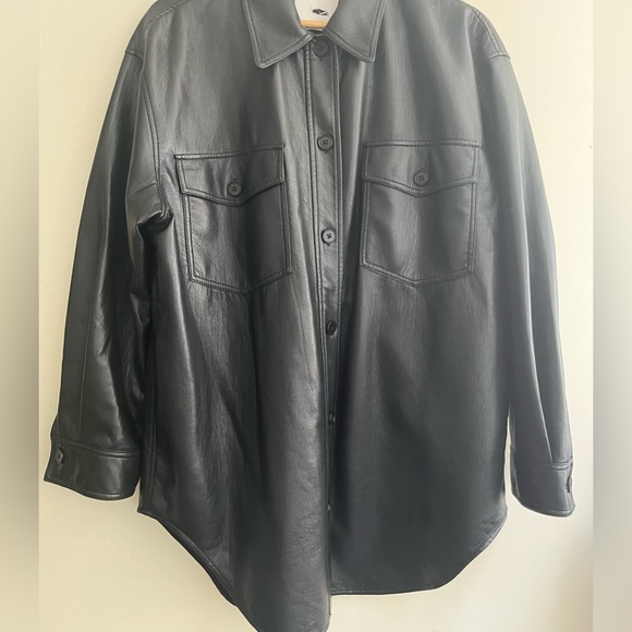 Wilfred The Ganna Vegan Leather Jacket - Picture 3 of 7